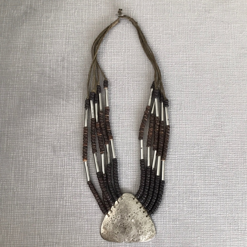 Handmade tribal necklace